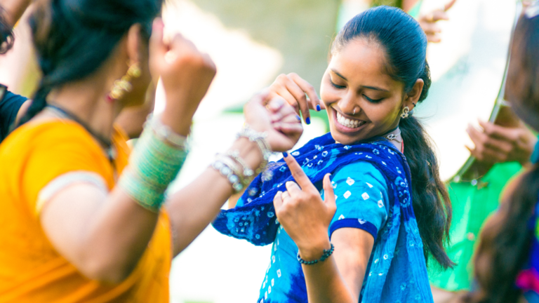 Indian Peacock Dance